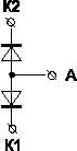 Два диода с общим анодом КД134АС9